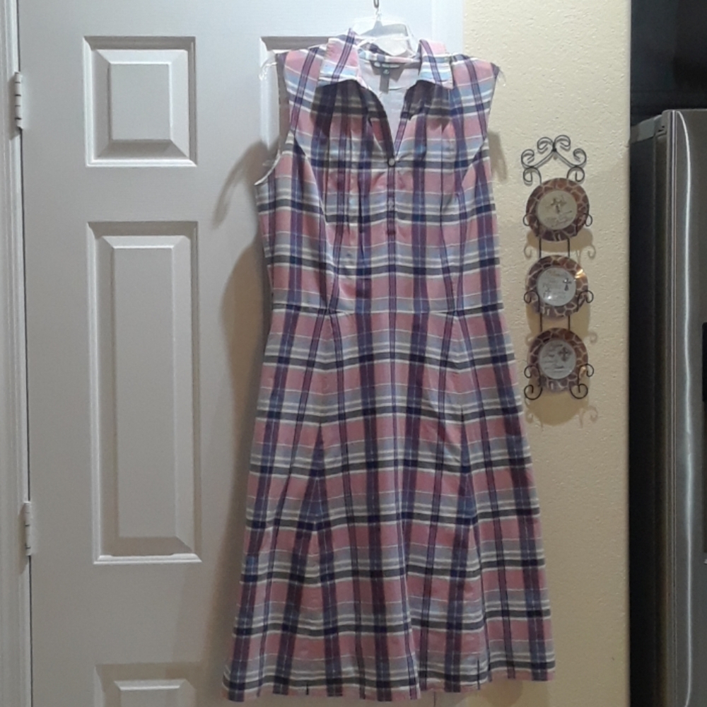 Brook brothers plaid dress